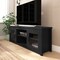 Merrick Lane Galena Traditional Full Glass Door 65" TV Stand for up to 80" TVs